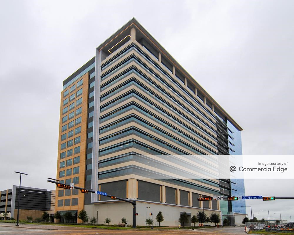 Outside view of the CityLine IV office building at 1415 State Street in Richardson, TX